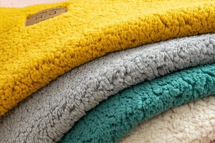 70x70 Fleece Sherpa Sofa Cover in 6 Colours
