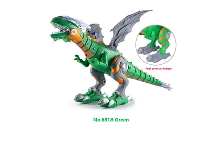 Electric Dinosaur Educational Toy in 2 Sizes and 3 Colours