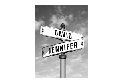 Personalised Name Street Sign Canvas - 4 Sizes