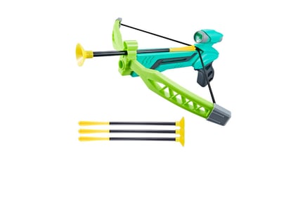 Suction Crossbow Shooting Game Toy for Kids in 2 Colours