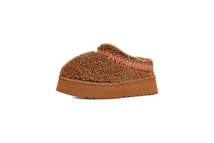 Ugg Inspired Tazz Braid Slippers in 5 Sizes and 4 Colours