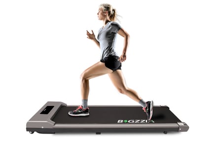 Electric treadmill, Black