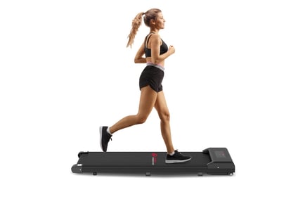 Electric treadmill, Black