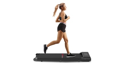 Electric treadmill, Black