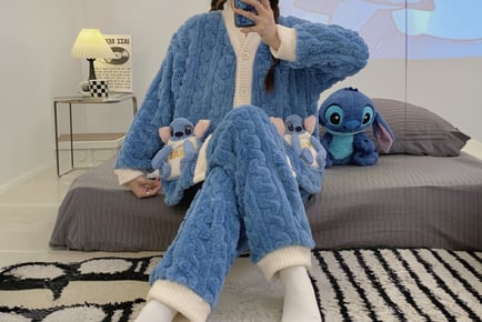 Lilo and Stitch Inspired Flannel Pyjama Set in 4 Sizes