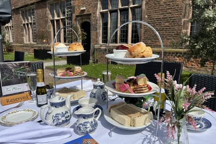 Afternoon Tea for 2 at Castle Bromwich Hall Hotel - Birmingham