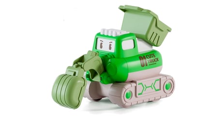 Children's Vehicle Push-Along Tractor Toy