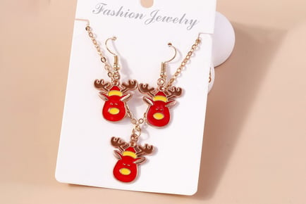 Adorable Christmas Themed Festive Jewellery Sets