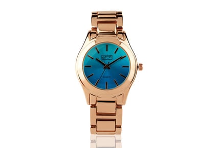 Eton Ladies' Runway Golden Bracelet Watch - 2 Colours!