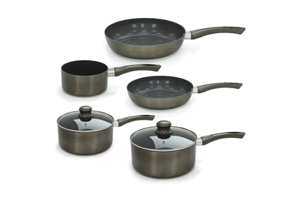 7 Piece Non Stick Ceramic Pan Set