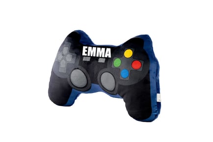 Personalised 3D Game Controller Shaped Cushion!