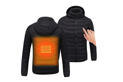 Heated Electric Winter Coat - For Men or Women!