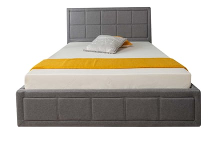 The Grayson Deluxe Ottoman Storage Bed, 6.0ft Superking with Mattress