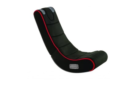 Cyber Rocking Gaming Chair with Integrated Speakers