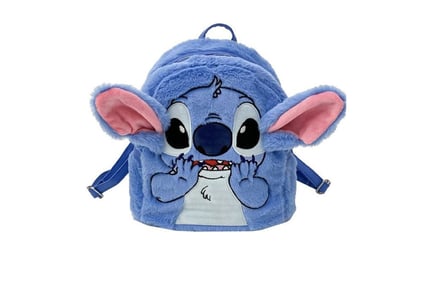 Lilo and Stitch Inspired Furry Plush Backpack