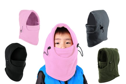 6-in-1 Winter Thermal Hat for Kids in 4 Colours