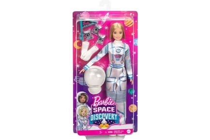 Barbie Astronaut Doll in Spacesuit