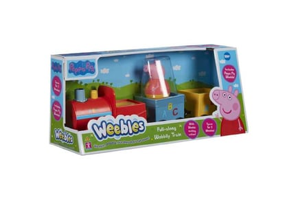 Peppa Pig Toy Weebles Pull Along Train