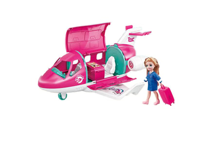 Playset with Travel Dream Airplane