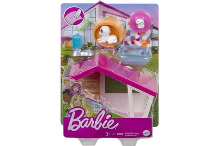 Barbie Furniture Pet Kennel