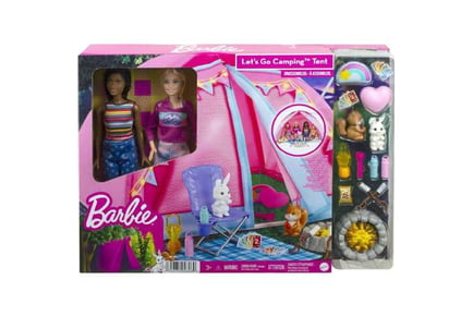 Barbie It Takes Two Camping Playset