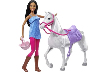 Barbie Doll & Horse Playset