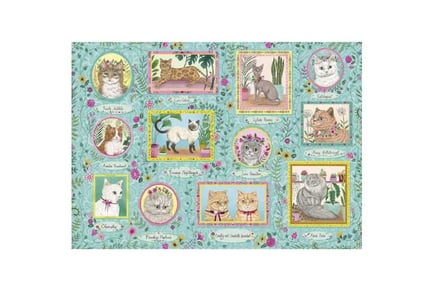 Gibsons Famous Felines Jigsaw Puzzle