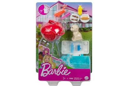 Barbie Mini Playset & Pet