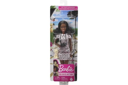 Barbie Pet Photographer Doll