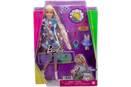 Barbie Extra Doll in Floral Outfit