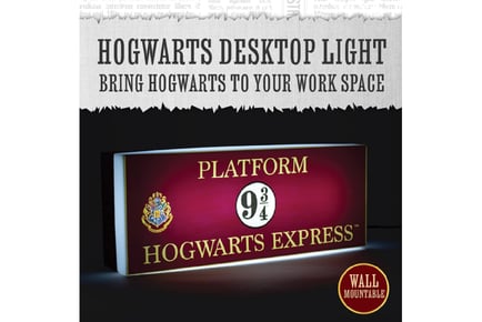 Harry Potter Hogwarts Express Logo Light