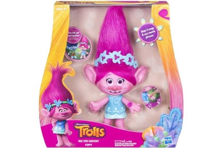 Trolls Poppy Hug Time Harmony Figure