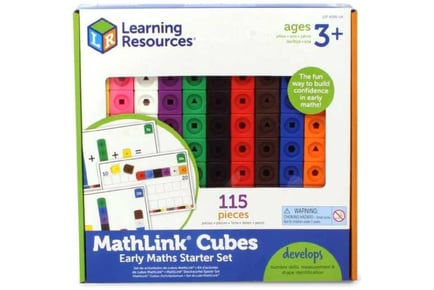 MathLink Activity Set Set of 100 Cubes