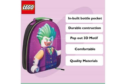 Lego Batman Movie Joker Lunch Bag