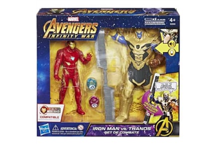 Iron Man vs Thanos Battle Figures