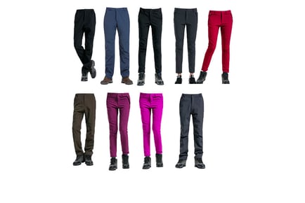 Fleece Thermal Hiking Pants in 5 Sizes and Different Colours