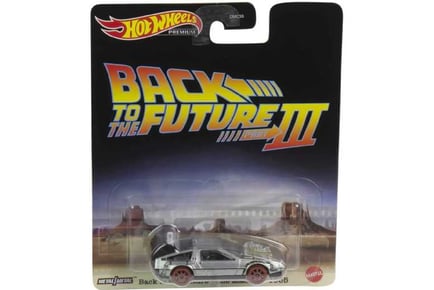 Hot Wheels Back to the Future Delorean