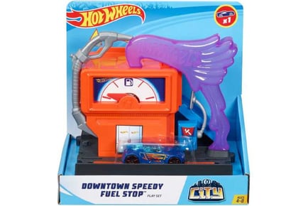 Hot Wheels City Downtown Fuel Stop