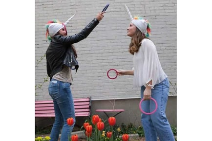 Unicorn Magic Ring Toss Game