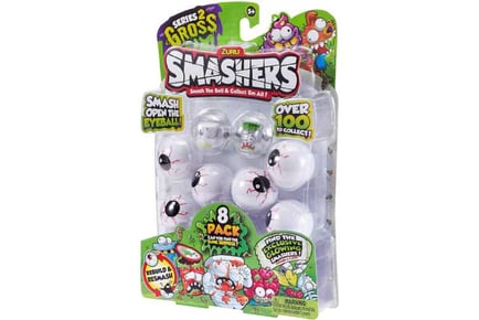 Zuru Smashers Pack of 8 from Series 2