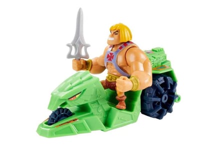 He-Man & Ground Ripper 3-in Character