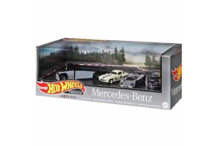 Hot Wheels Mercedes-Benz Play Set