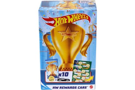 Hot Wheels Rewards Car 10 Pack Die-Cast