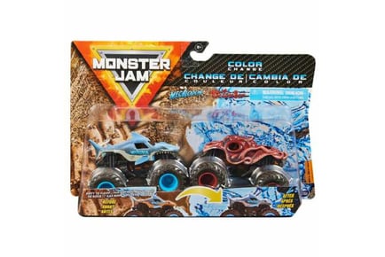 Monster Jam Vehicle Megalodon & Octon8Er