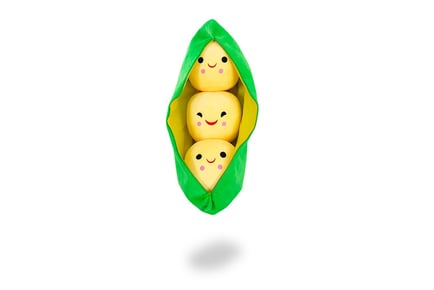 Peas in a Pod Plush Toy - 2 Colours & 5 Sizes!