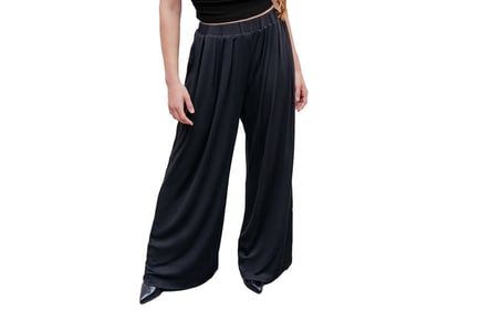 Plus Size Wide Leg Pants for Women in 6 Colours and Sizes