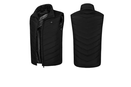 Unisex USB Rechargeable Graphene Heated Gilet - 4 Colours!