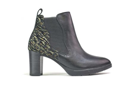 Women's Mid-heel Zipper Boots