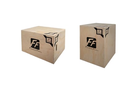 3 in 1 Fitness Plyo Box in 2 Finishes