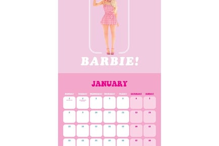 2024 Barbie Calendar Month to view